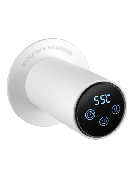 Полотенцесушитель электрический встраиваемый WONZON & WOGHAND, Белый матовый (WW-A364-MW)