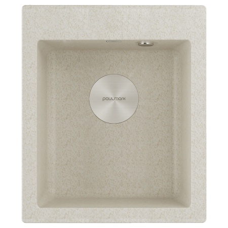 Мойка KANTE 40, IT-GRANIT, PM104249-BE, бежевый, 415х490 мм, Paulmark