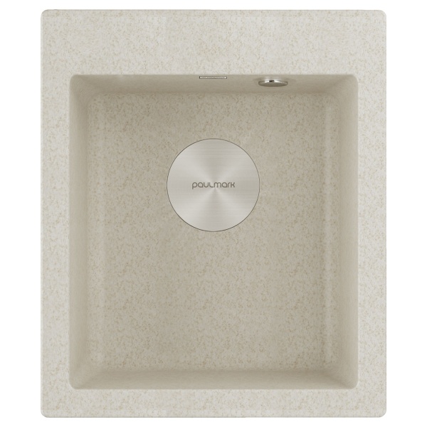 Мойка KANTE 40, IT-GRANIT, PM104249-BE, бежевый, 415х490 мм, Paulmark
