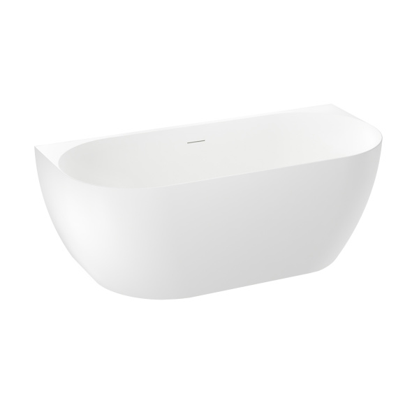 Акриловая ванна в наборе 3 в 1: пристенная ванна, ножки, экран Wellsee Belle Spa 3.0 235901000