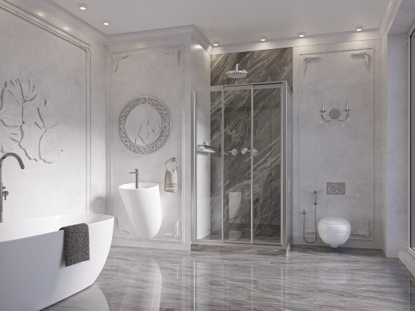 Душевое ограждение Ambassador Forsa 17021104NX-90NX 1300x900х1950