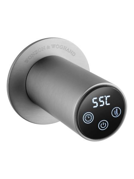 Полотенцесушитель электрический встраиваемый WONZON & WOGHAND, Брашированный никель (WW-A364-BR)