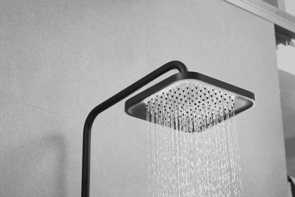 Душевая система Shevanik S9736H, черный