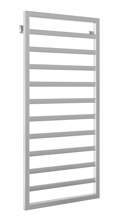 Полотенцесушитель водяной Stinox Bergamo 500x1200, нижнее подключение, хром, 1/2" ВР (внутренняя резьба), 10 перекладин