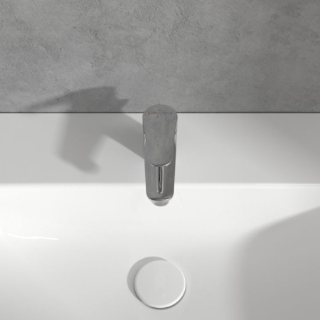 Смеситель для раковины Villeroy & Boch O.novo Start с донным клапаном TVW10514111061