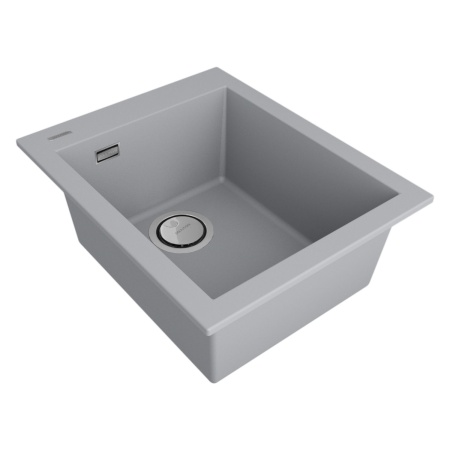 Мойка DECORATION 41, ACRYSTONE, PM934150-UGR, URBAN GREY, 410х500 мм, Paulmark