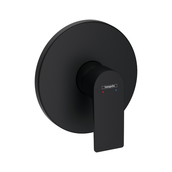 72668670 Hansgrohe Rebris E Встраиваемый смеситель для душа черный матовый 72668670