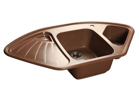 Кухонная мойка GranFest CORNER C-1040E терракот