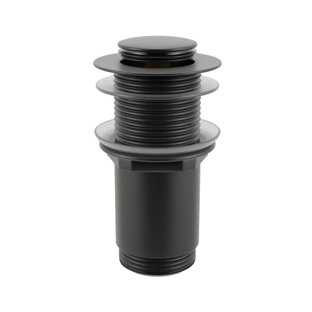 Донный клапан для раковины без перелива Wellsee Drainage System 182135000, латунь, матовый черный