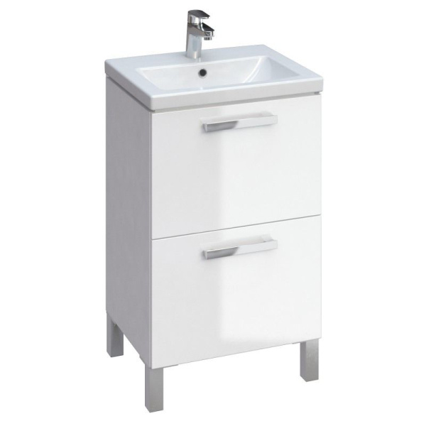 Тумба под раковину напольная Cersanit MELAR 50 для COMO 50 белый, 64127