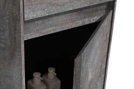 Шкаф-пенал Vincea Chiara/Luka VSC-2CL150GS подвесной, 1500*350*300, G.Stone