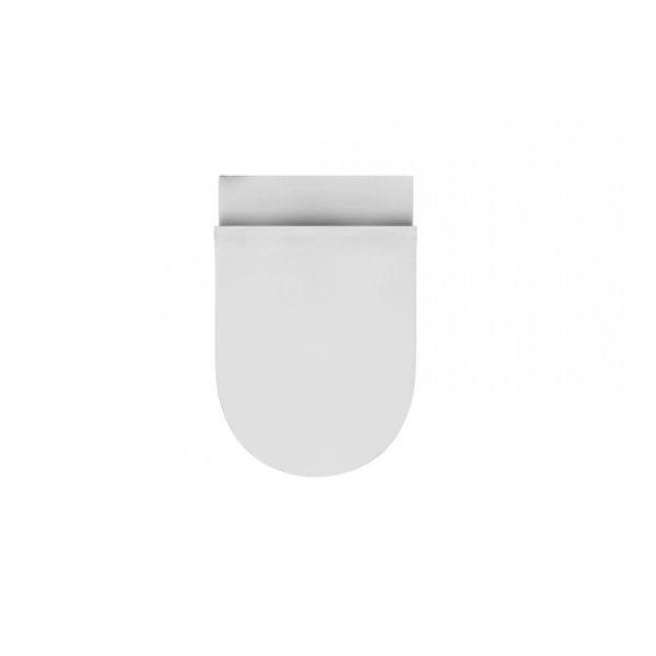 Унитаз BERGES подвесной PUMA XL Rimless 55 см, сиденье дюропласт Toma Slim SO, микролифт, быстросьем