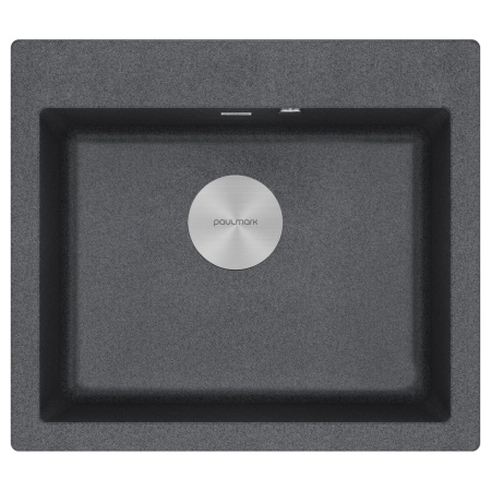 Мойка KANTE 60, IT-GRANIT, PM106052-DG, графит, 600х520 мм, Paulmark