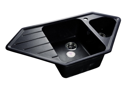 Кухонная мойка GranFest CORNER C-950E черный