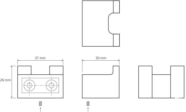 Крючок для полотенец Bemeta Via 135006232