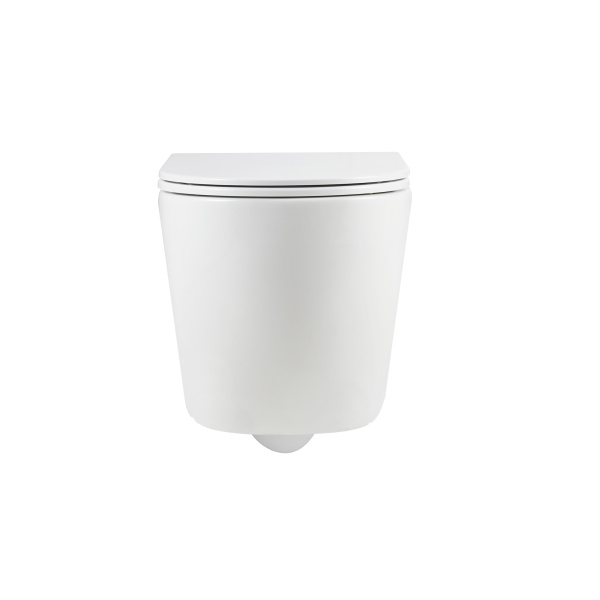 Унитаз подвесной Point Венера безободковый, белый, сиденье дюропласт микролифт быстросъем., PN41071