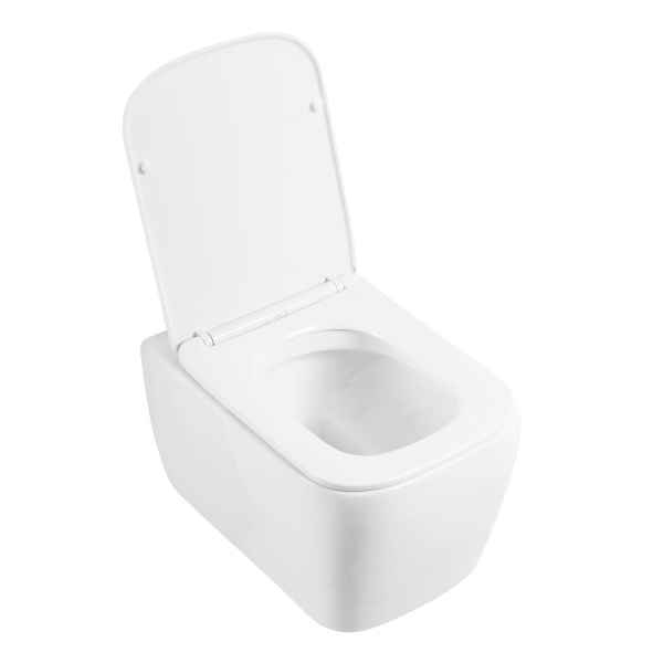 Унитаз подвесной безободковый BelBagno VENETO BB132CHR/BB132SC