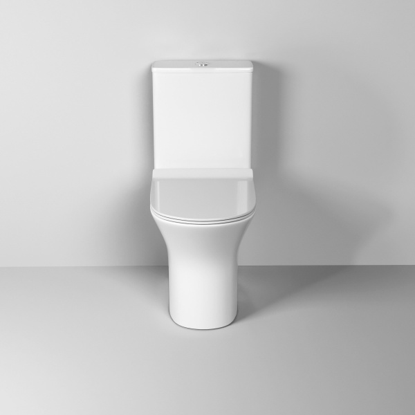 Унитаз Grossman Classic GR-4465S (650х340х790) напольный безободковый с тонкой крышкой