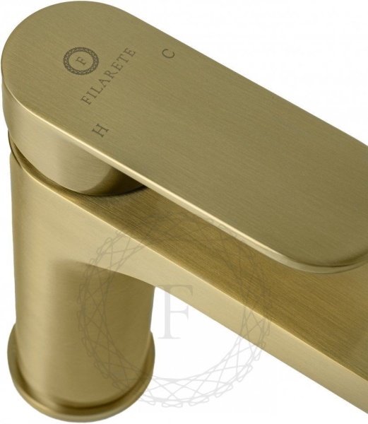 Cмеситель для раковины FILARETE Retta FL5030 (Матовое золото)