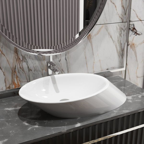 Раковина Ambassador Ritz 236T20002 (720x400x140) белая