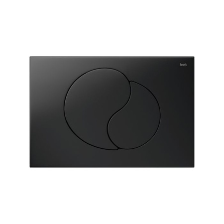 Клавиша смыва Iddis Unifix, черная UNI02MBi77