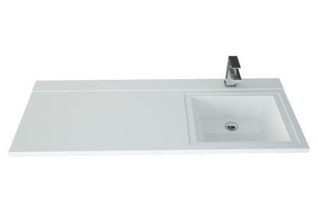 Раковина Andrea Cosmos 1200 правый 4680028070863 с комплектом кронштейнов