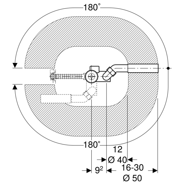 Сифон для ванны Geberit 150.017.00.1