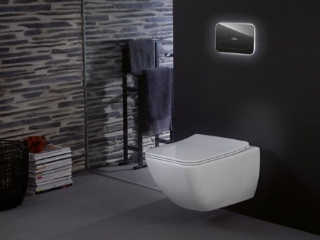 Унитаз Villeroy & Boch Venticello, подвесной с сиденьем, 4611RLR1