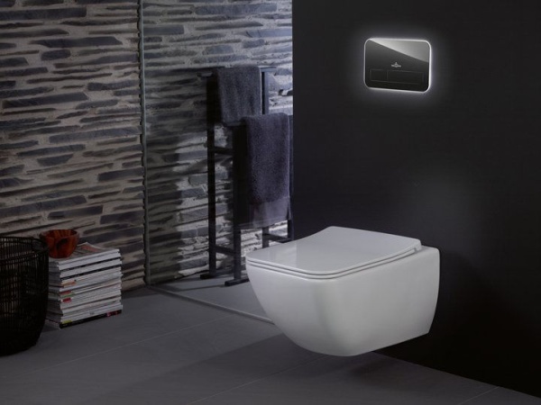 Унитаз Villeroy & Boch Venticello, подвесной с сиденьем, 4611RLR1