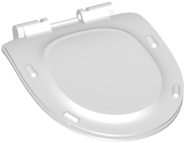 Сиденье для унитаза DELFI DPL EO slim, S-DS-DELFI-S-DL-t