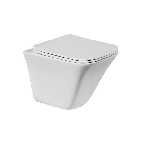 Унитаз подвесной безободковый BelBagno MARMI BB052CHR/BB052SC