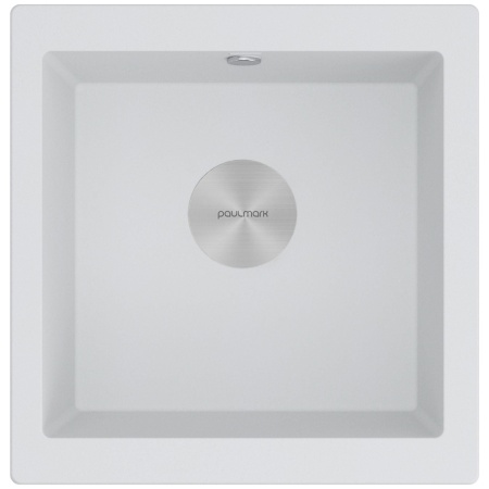 Мойка GERA 50, IT-GRANIT, PM104546-WH, белый, 445х460, подст. мон. Paulmark