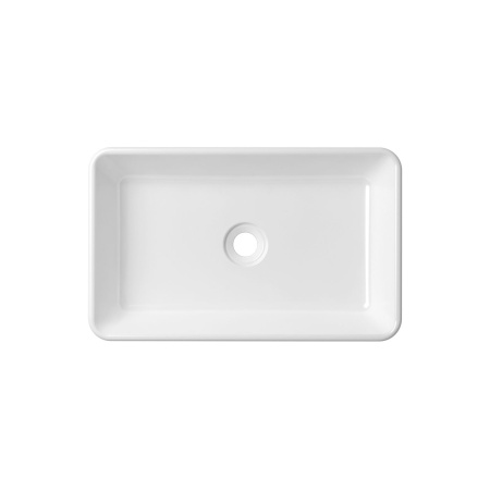 Комплект 3 в 1 Lavinia Boho Bathroom Sink 21520160: накладная фарфоровая раковина 55 см, металлический сифон, донный клапан