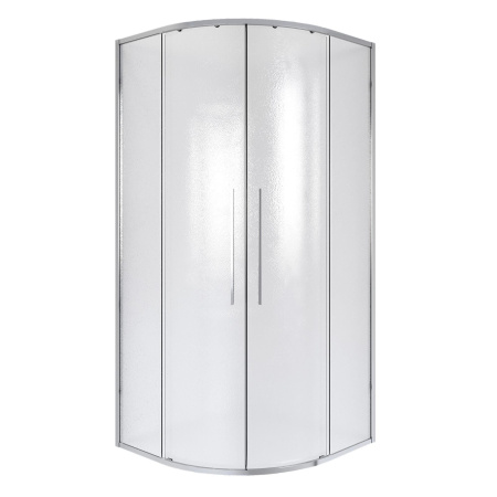 Душевое ограждение  Niagara Nova  NG-3625-34 (80*80*195) полукруг, двери раздвижные