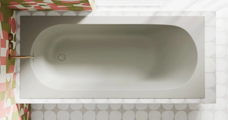 Ванна встраиваемая Salini ORNELLA KIT 160x70, S-Stone, матовый белый 102426M
