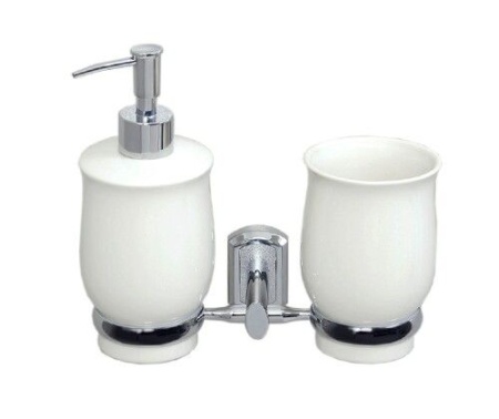 Держатель стакана и дозатора WasserKRAFT K-24189