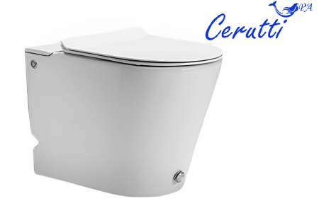 Унитаз ARGENTERA Pulse приставной с функцией импульсного смыва Cerutti SPA CT7267