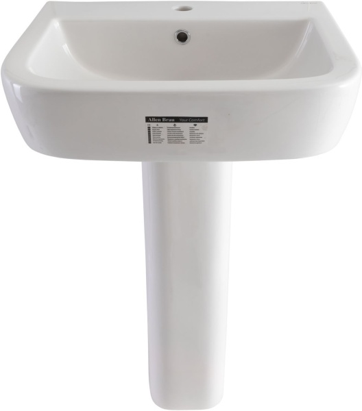 Раковина Allen Brau Infinity 56 4.21007.20 белый глянец