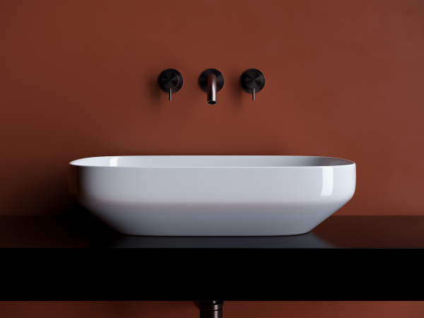 Умывальник Ceramicanova чаша накладная круглая Element 400x400x150мм