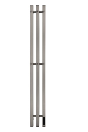 Полотенцесушитель электрический с/т Comfysan Альто-К (Alto-K) EC-3 120/12, никель, гальваника