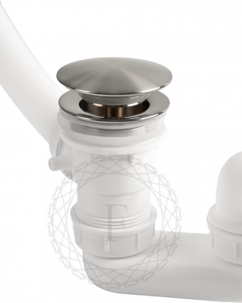 Сифон для ванны автоматический FILARETE FL90 (Никель)