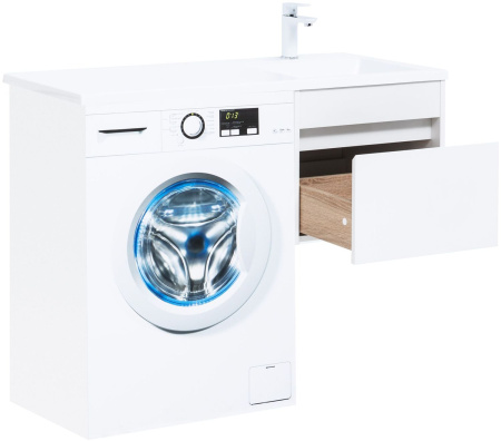 Тумба под раковину Aquanet Токио 48 белый (подвесная, 1 ящик)