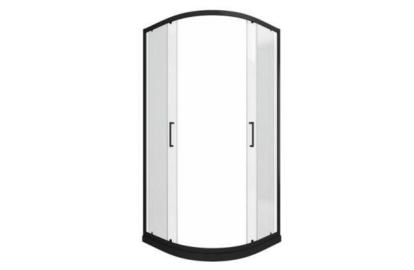 Душевой уголок BRAVAT BLACKLINE 900х900х2000 BS090.1201B