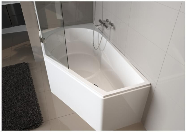 Акриловая ванна с усиленным каркасом и сифоном Riho Yukon 160x90 R BA3400500000000