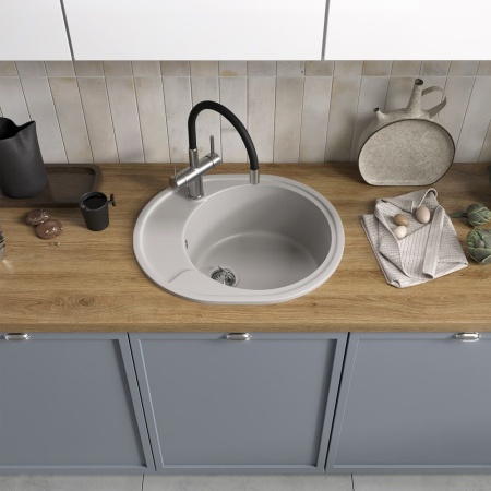 Кухонная мойка Reflection Allonge RF0658GR, серый