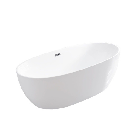 Ванна акриловая Vincea VBT-405-1860, 1860*885*605, цвет белый, слив-перелив в комплекте, хром