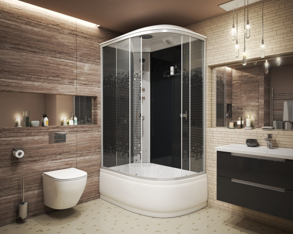 Душевая кабина Niagara Eco NG 7510-14L левый угол