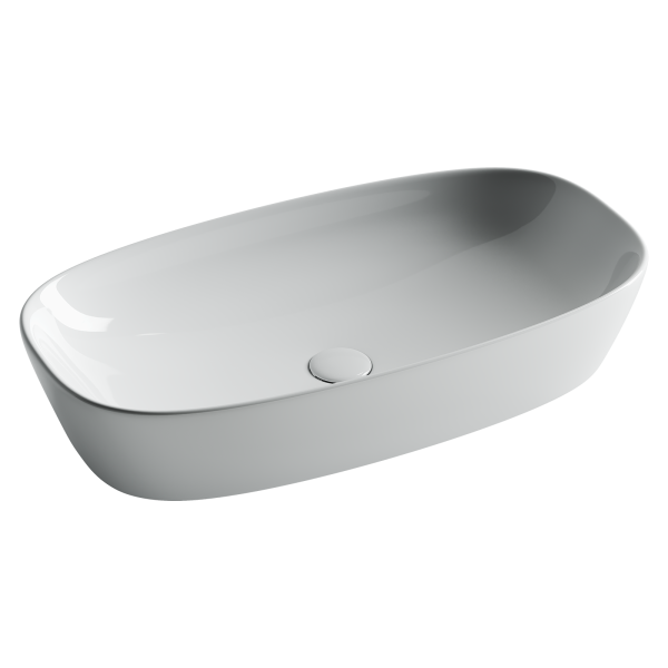 Умывальник Ceramicanova чаша накладная овальная Element 600x380x140мм