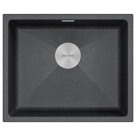 Мойка LUMI 55UNI, IT-GRANIT, LU55-DG, графит, 555х460, Paulmark