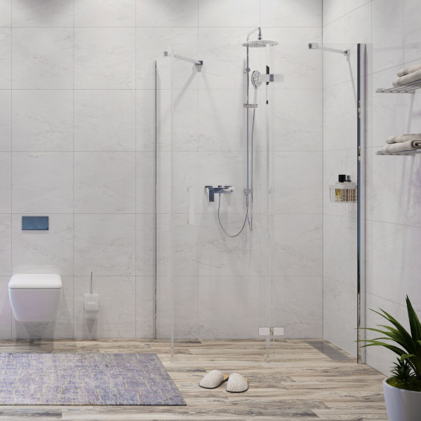 Душевой уголок WasserKRAFT AllerWHITE 10H07RWHITE